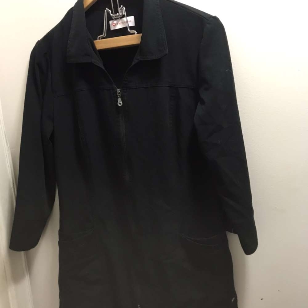 White Cross Women's Black Jacket